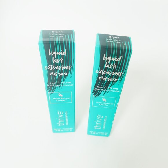3pcs Mascara Thrive Causemetics Black Liquid lash Extensions Brynn Full Size New - Picture 3 of 3